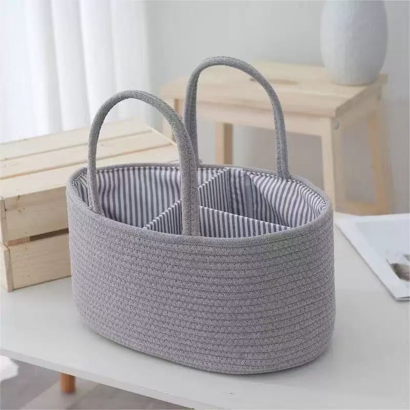 Baby Nursery Basket - Cesta portátil para pañales de bebé