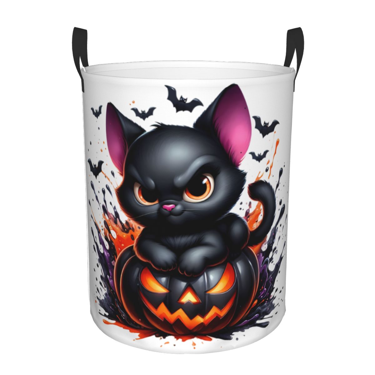 Baby Nursery Laundry Basket - Cesta de lavandería de calabazas de