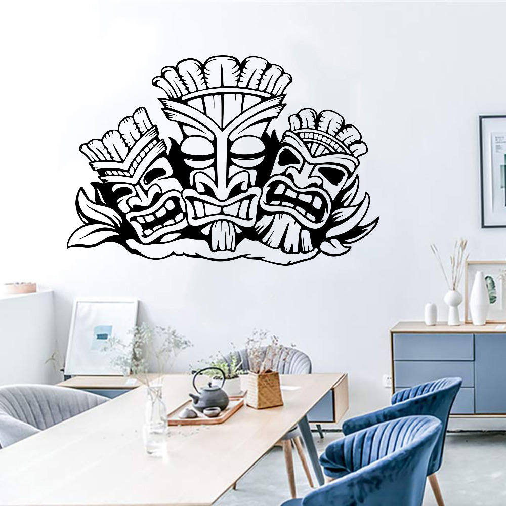 Baby Nursery Decals - Pegatina de pared de tótem Hawaiano