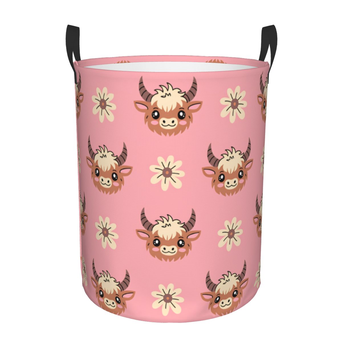Baby Nursery Laundry Basket - Cesta de Ropa Plegable con Diseño