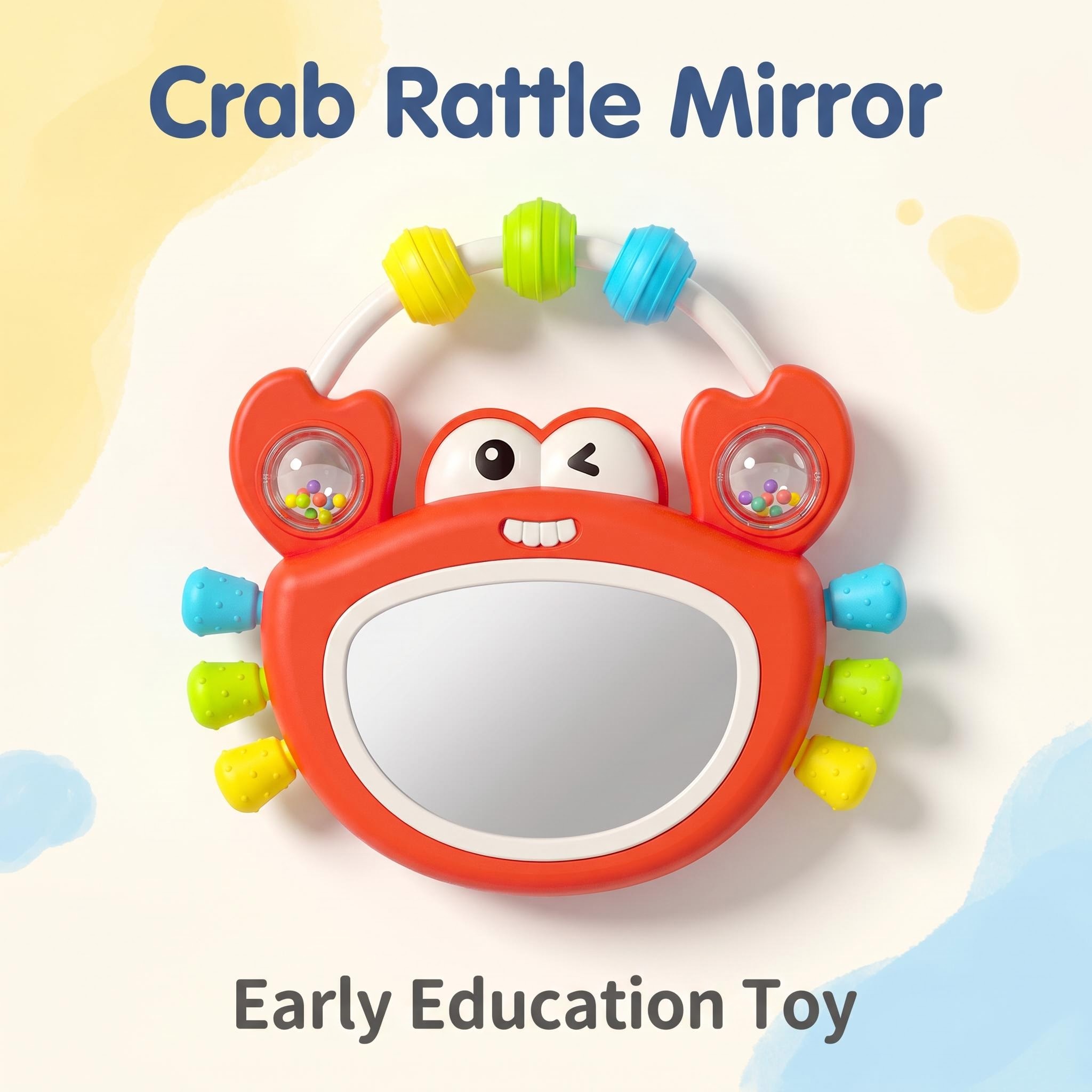 Baby Nursery Songs - Juguete musical con espejo iluminado para