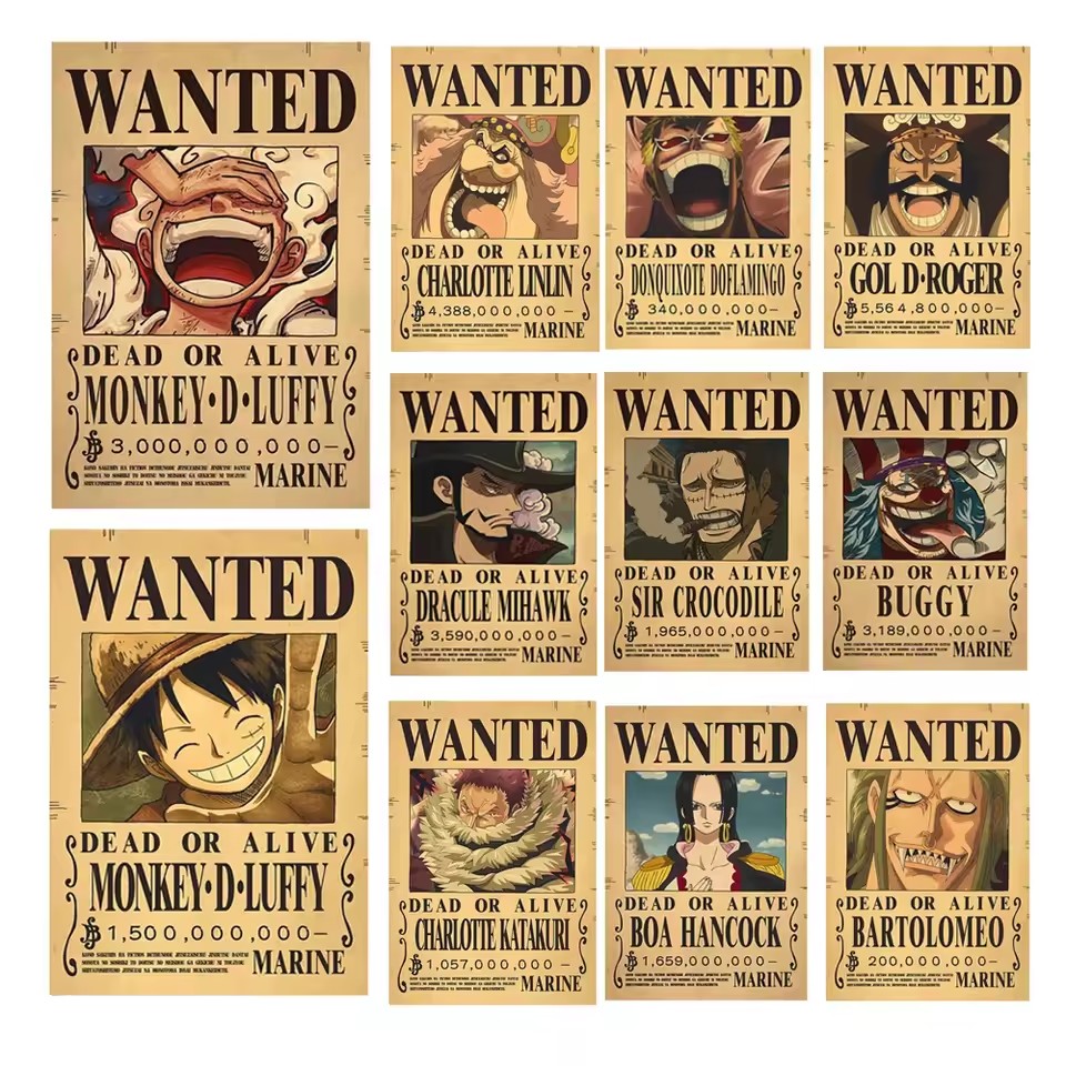 Baby Nursery Decals - Pósteres de Anime One Piece de
