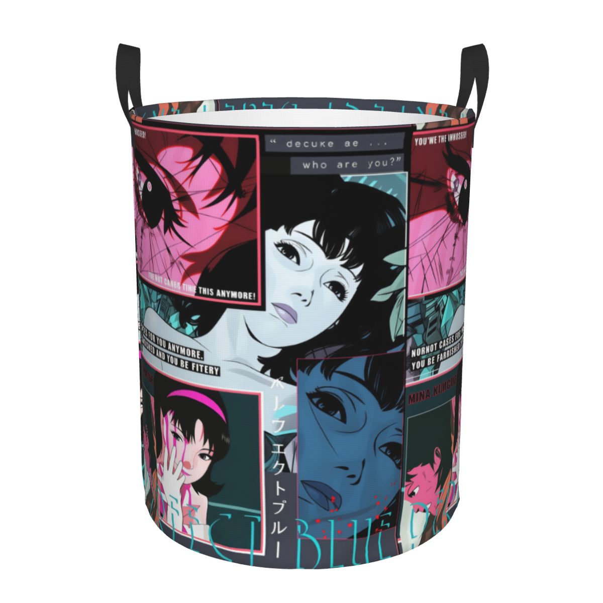 Baby Nursery Laundry Basket - Cesto de Ropa Plegable P-Perfect Blue