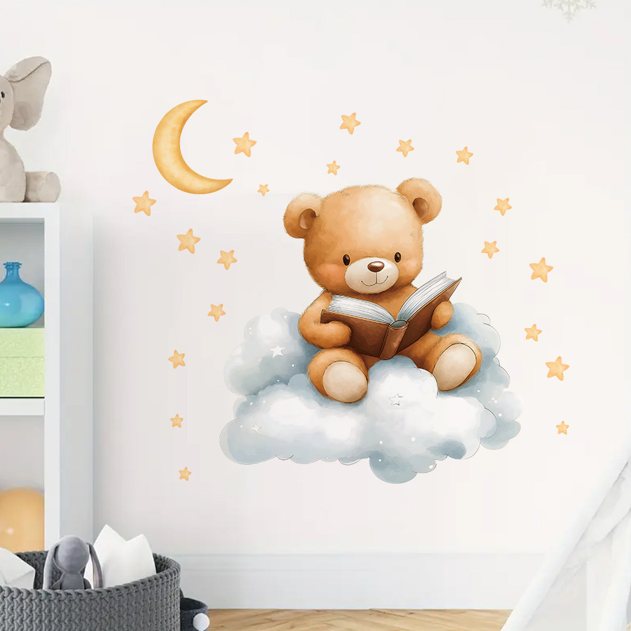 Adhesivos Decorativos de Pared - Baby Nursery Wallpaper Girl reseña y precio