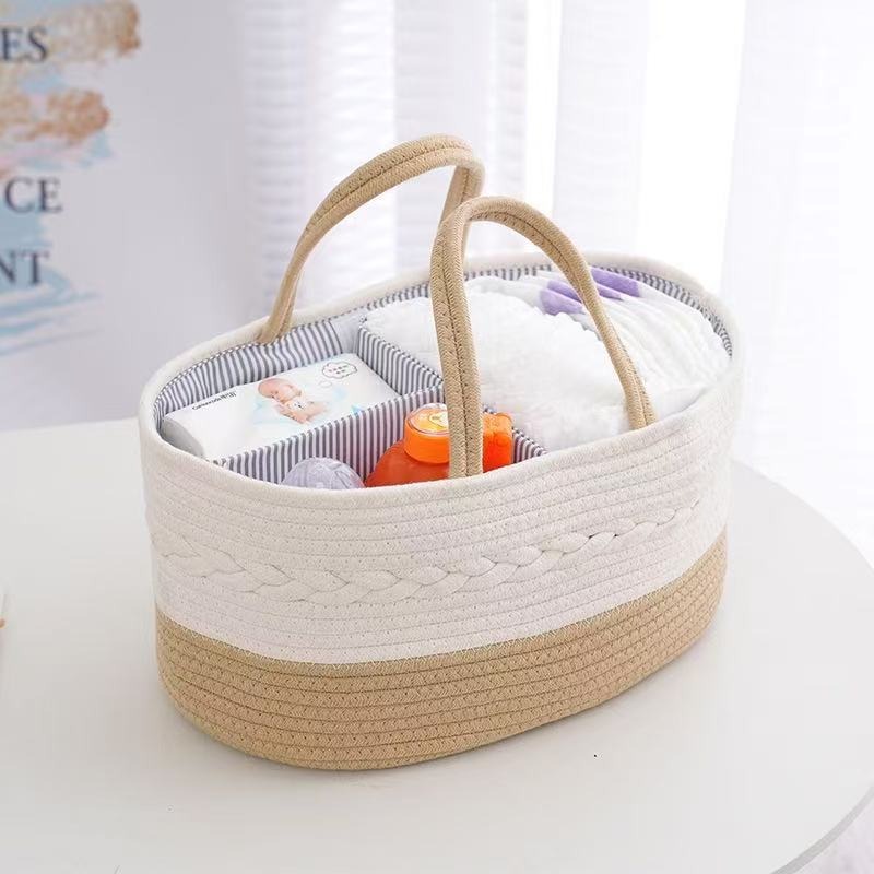 Cesta portátil para pañales de - Baby Nursery Basket reseña y precio