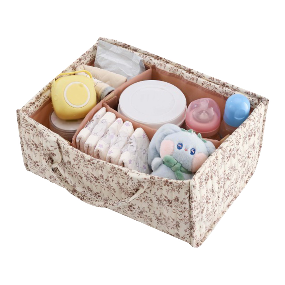 Cesta de Almacenamiento Floral - Baby Nursery Basket reseña y precio