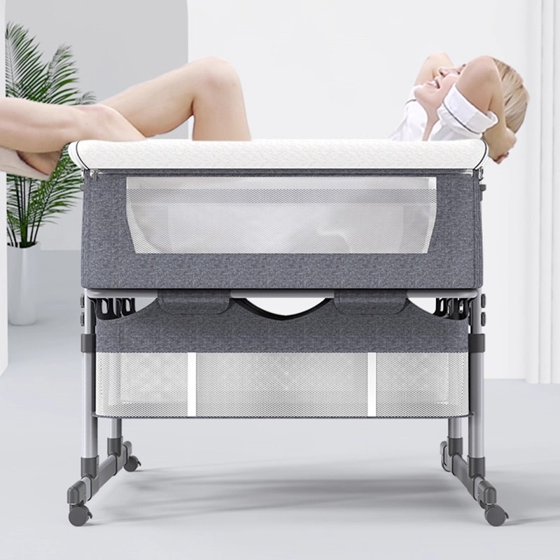 Cuna doble para bebé con divis - Baby Nursery Furniture reseña y precio