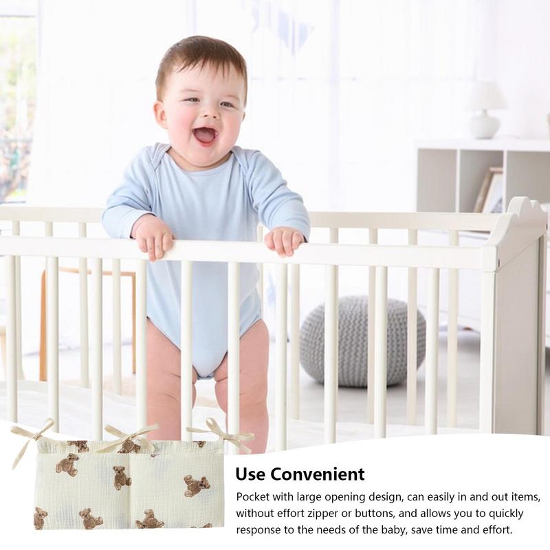 Organizador para cuna de bebé, - Baby Nursery Animal Prints reseña y precio
