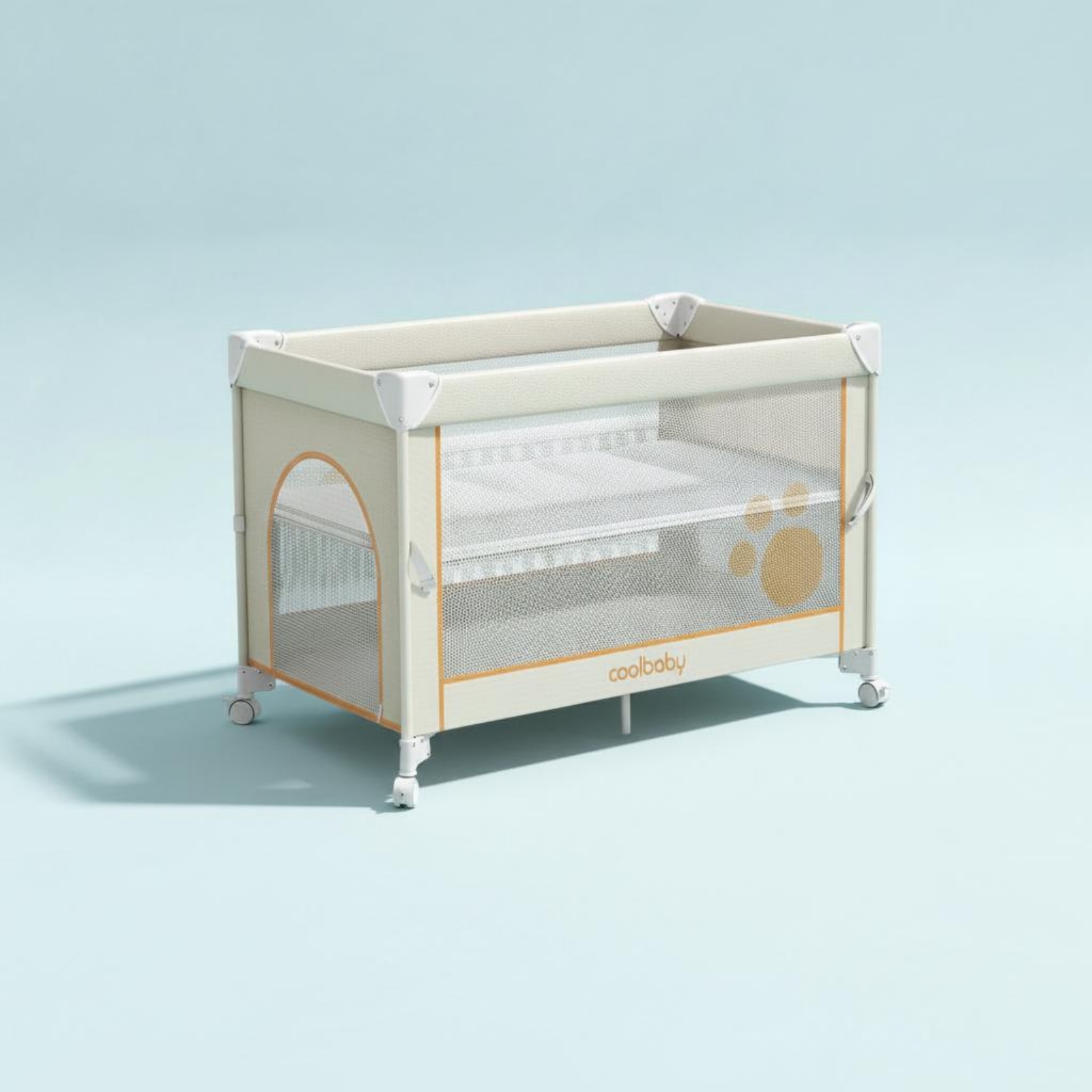Cuna de Lado Plegable y Portát - Baby Nursery Furniture reseña y precio