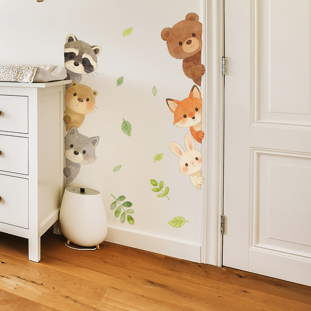 Adhesivos de Pared de Animales - Baby Nursery Wallpaper Girl reseña y precio