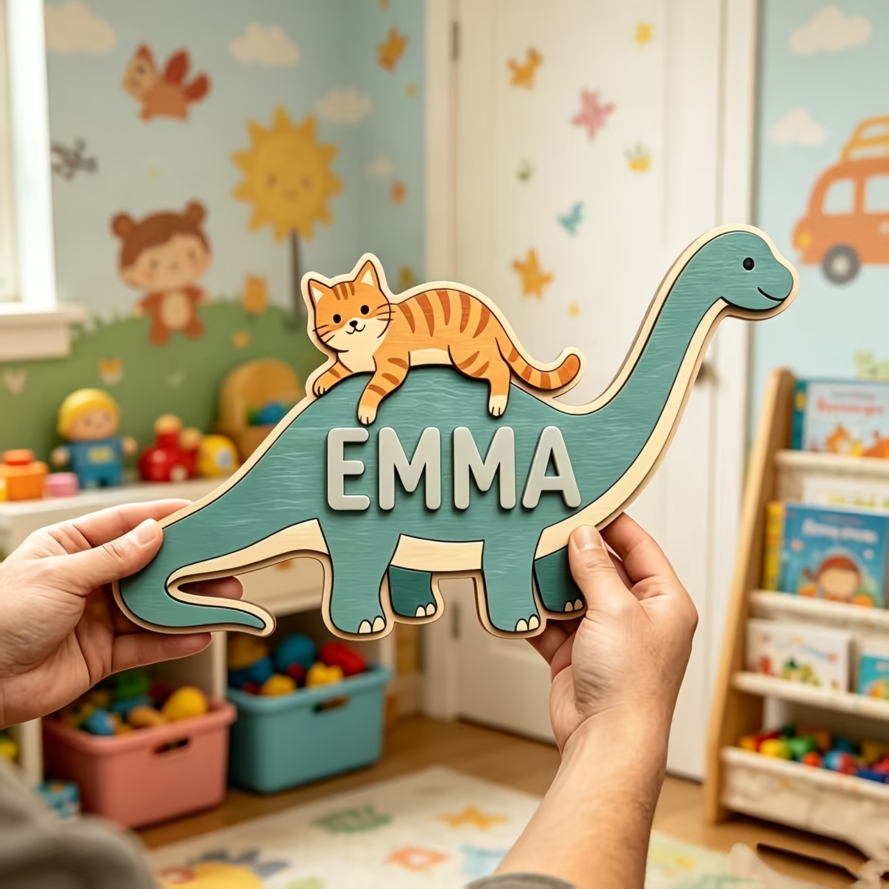 Letrero Personalizado para Hab - Baby Nursery Name Sign reseña y precio