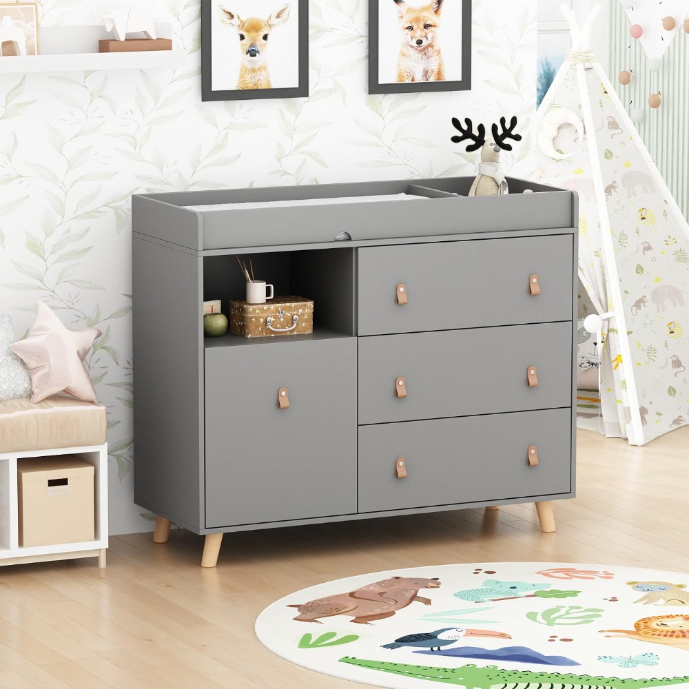 Cómoda para bebé, cómoda para  - Baby Nursery Laundry Basket reseña y precio