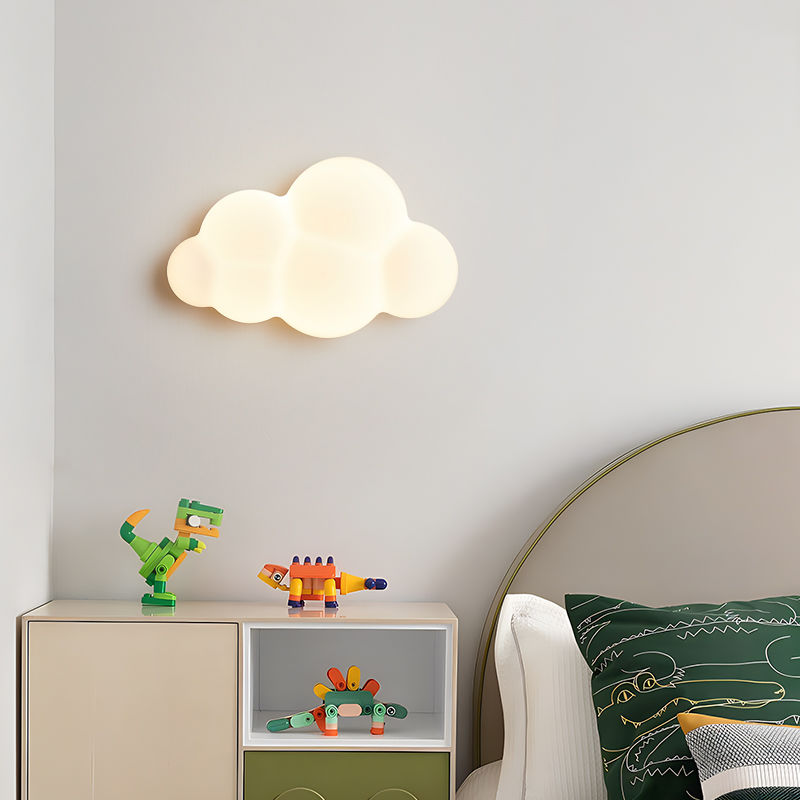 Lámparas de pared de nube blan - Baby Nursery Wall Lights reseña y precio