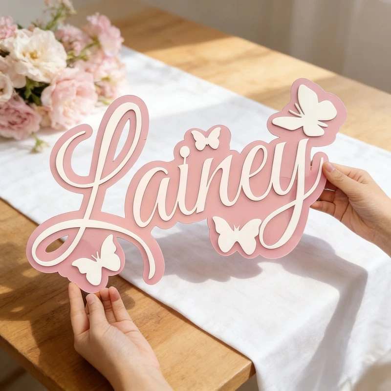 Placa con Nombre de Bebé Perso - Baby Nursery reseña y precio