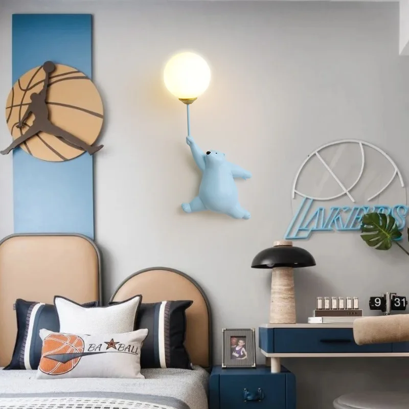Aplique LED de oso Polar de di - Baby Nursery Wall Lights reseña y precio