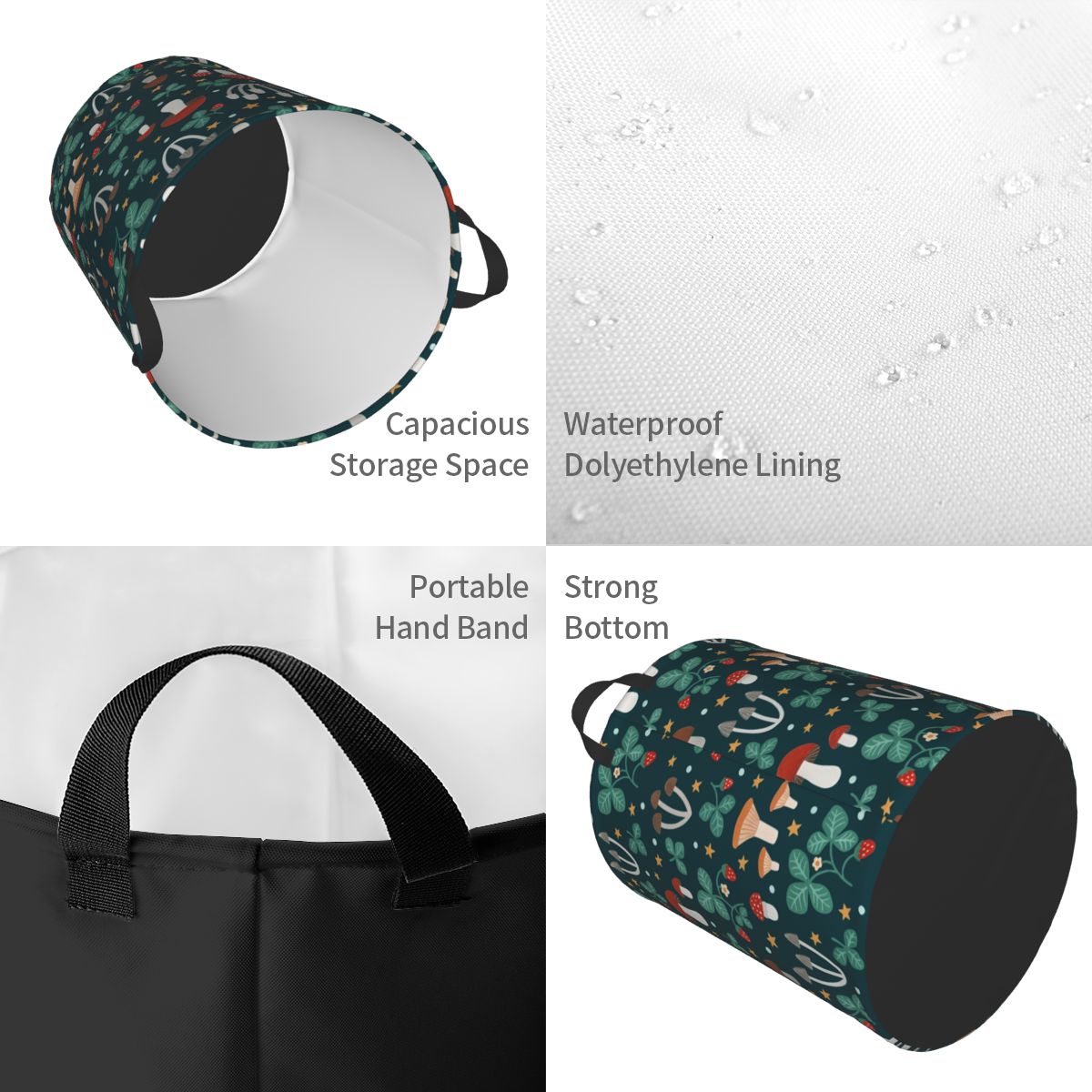 Cesta de lavandería de bosque  - Baby Nursery Laundry Basket reseña y precio