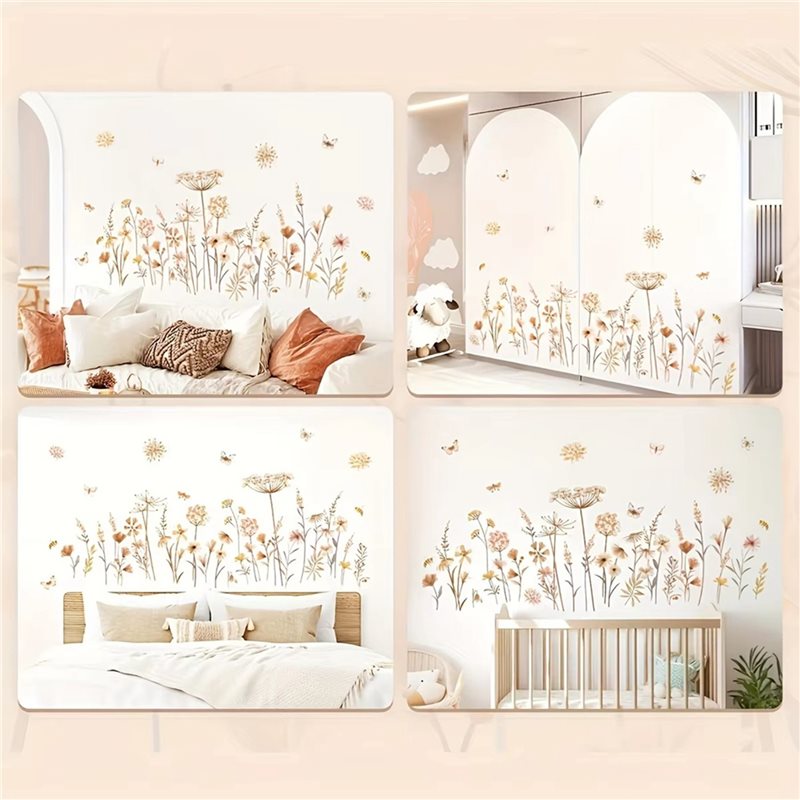 【EFICIENTE】2 pegatinas de pare - Baby Nursery Wallpaper Girl reseña y precio