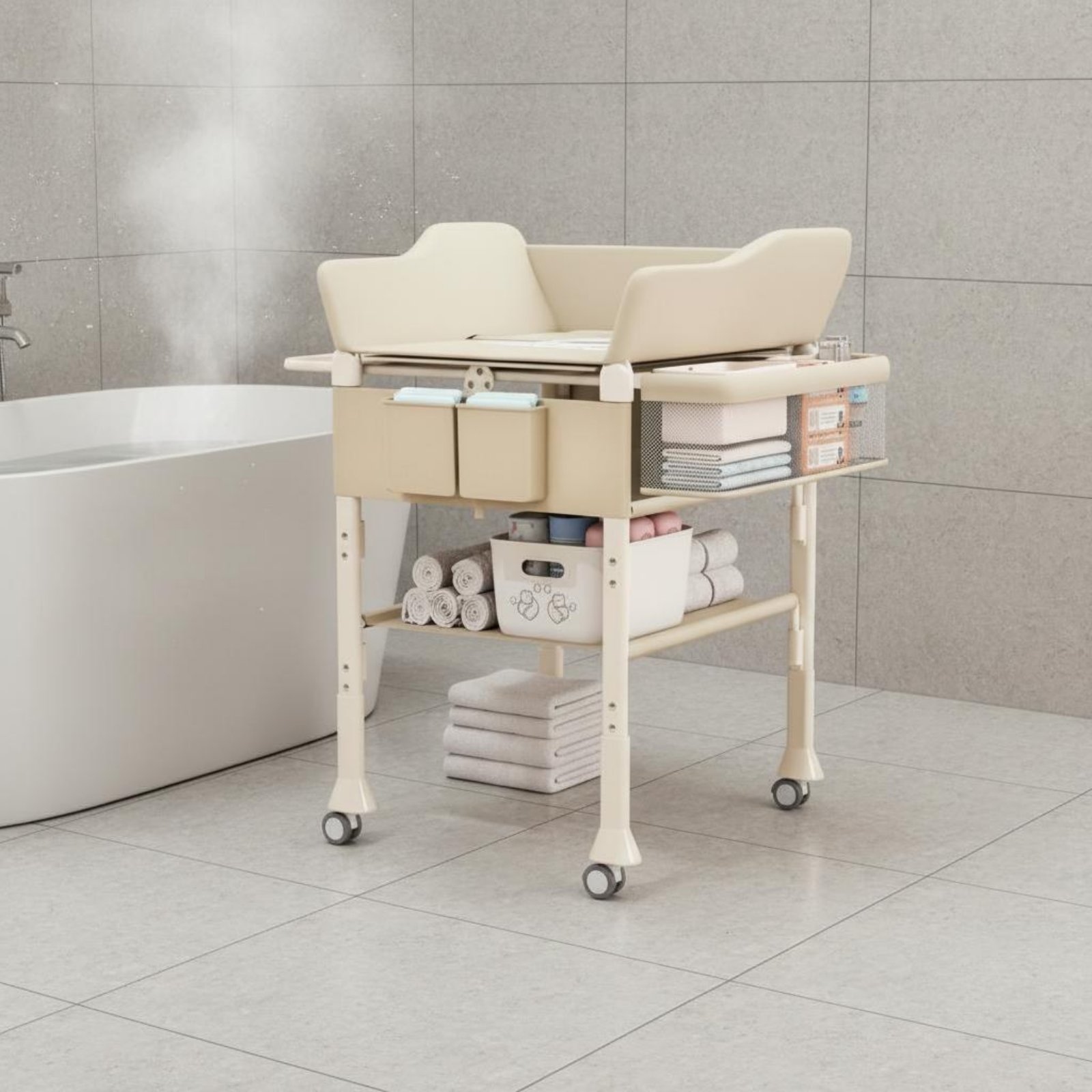 Mesa Cambiador de Bebé 2 en 1  - Baby Nursery Furniture reseña y precio