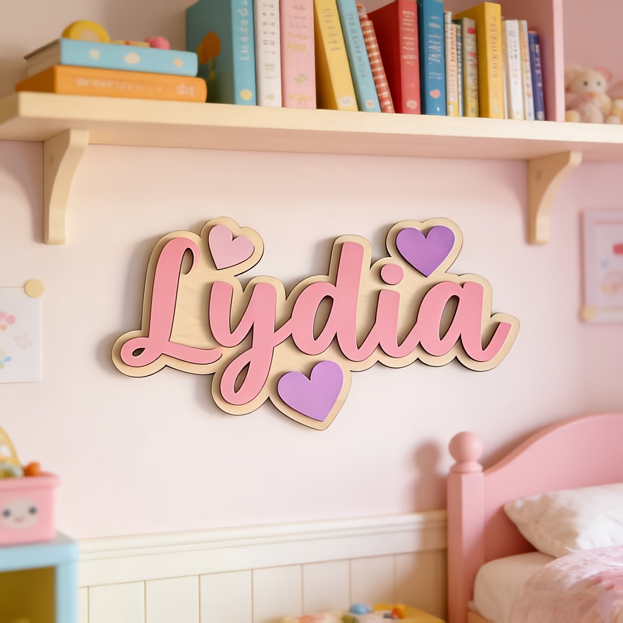 Letrero Personalizado con Nomb - Baby Nursery Name Sign reseña y precio