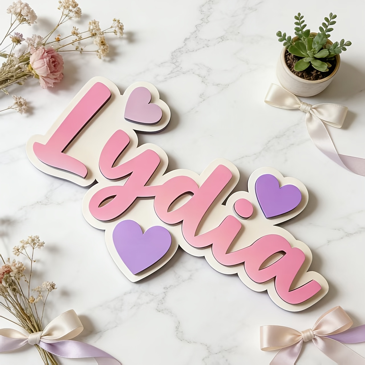 Letrero Personalizado con Nomb - Baby Nursery Name Sign reseña y precio