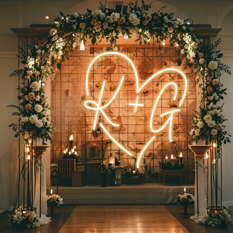 Letrero de neón LED con inicia - Baby Nursery Name Sign reseña y precio