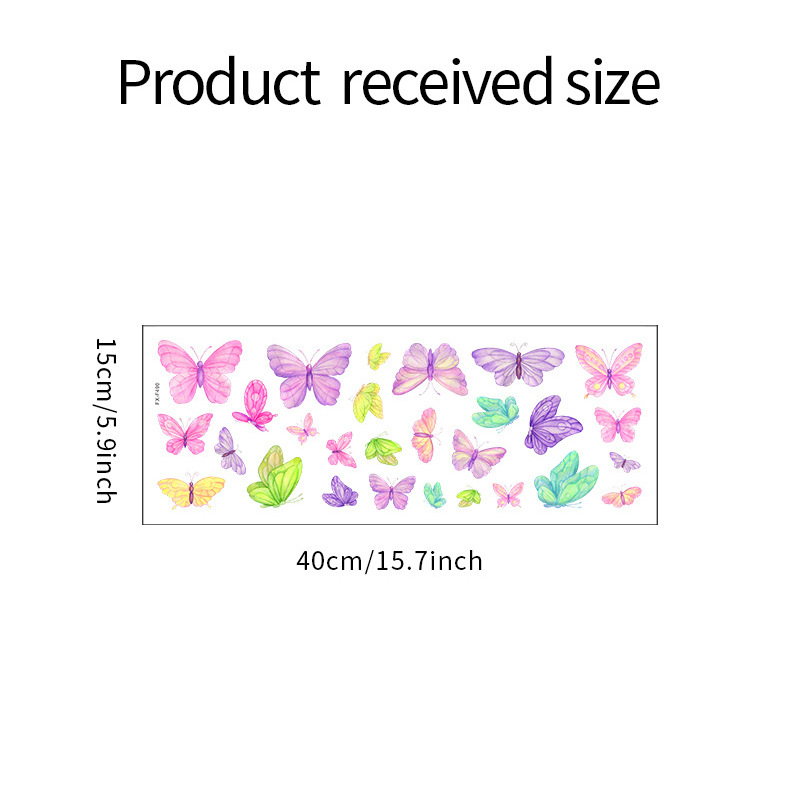 Pegatinas de pared de mariposa - Baby Nursery Decals reseña y precio