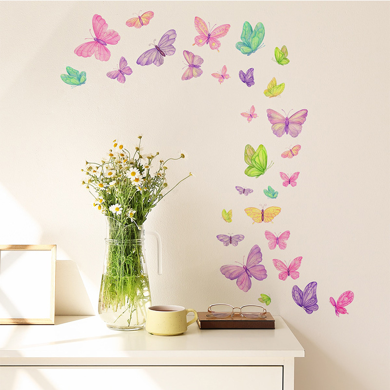 Pegatinas de pared de mariposa - Baby Nursery Decals reseña y precio