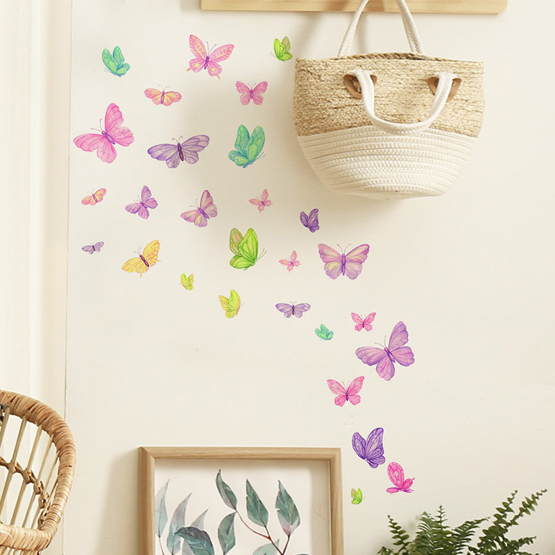 Pegatinas de pared de mariposa - Baby Nursery Decals reseña y precio