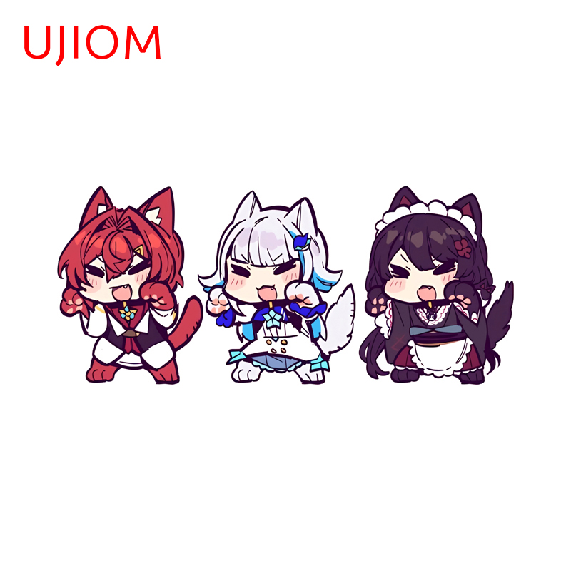 UJIOM Chibi Hololive tres pega - Baby Nursery Wallpaper Girl reseña y precio