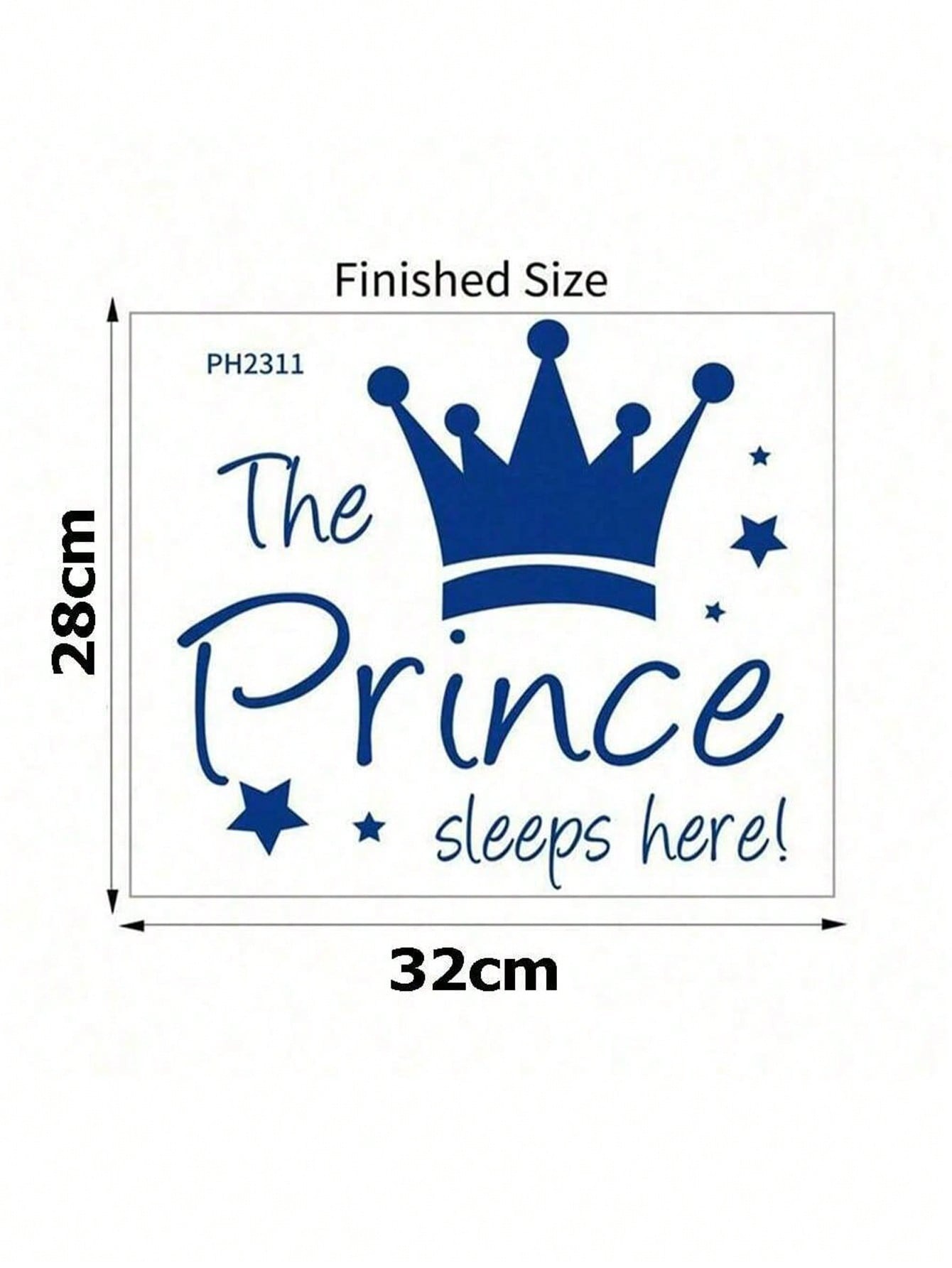 Pegatina de pared de corona de - Baby Nursery Wallpaper Girl reseña y precio