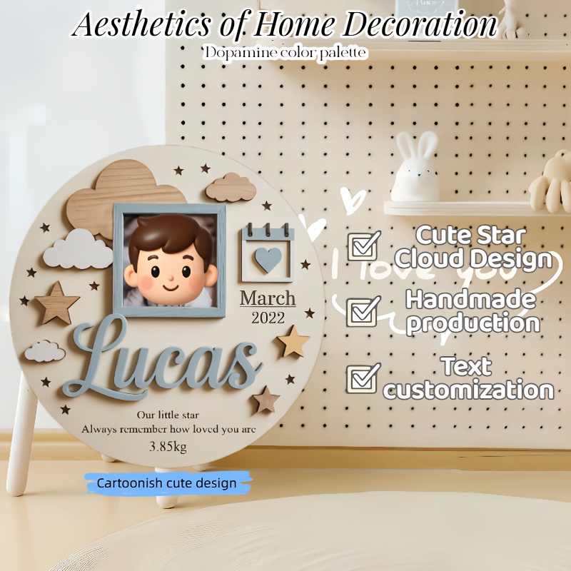 Marco de Fotos Personalizado p - Baby Nursery reseña y precio