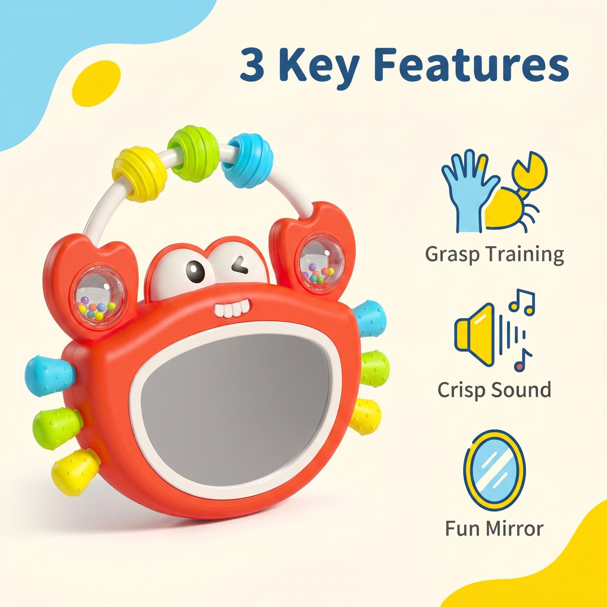 Juguete musical con espejo ilu - Baby Nursery Songs reseña y precio