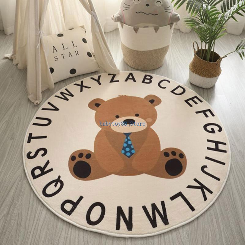 Alfombra Y4UD con estampado an - Baby Nursery Animal Prints reseña y precio