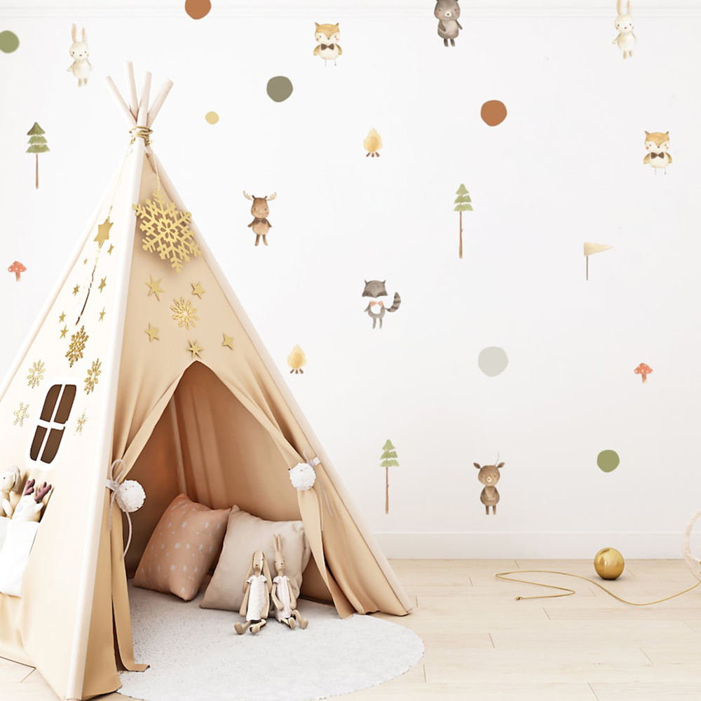 Pegatinas de pared de dibujos  - Baby Nursery Package reseña y precio