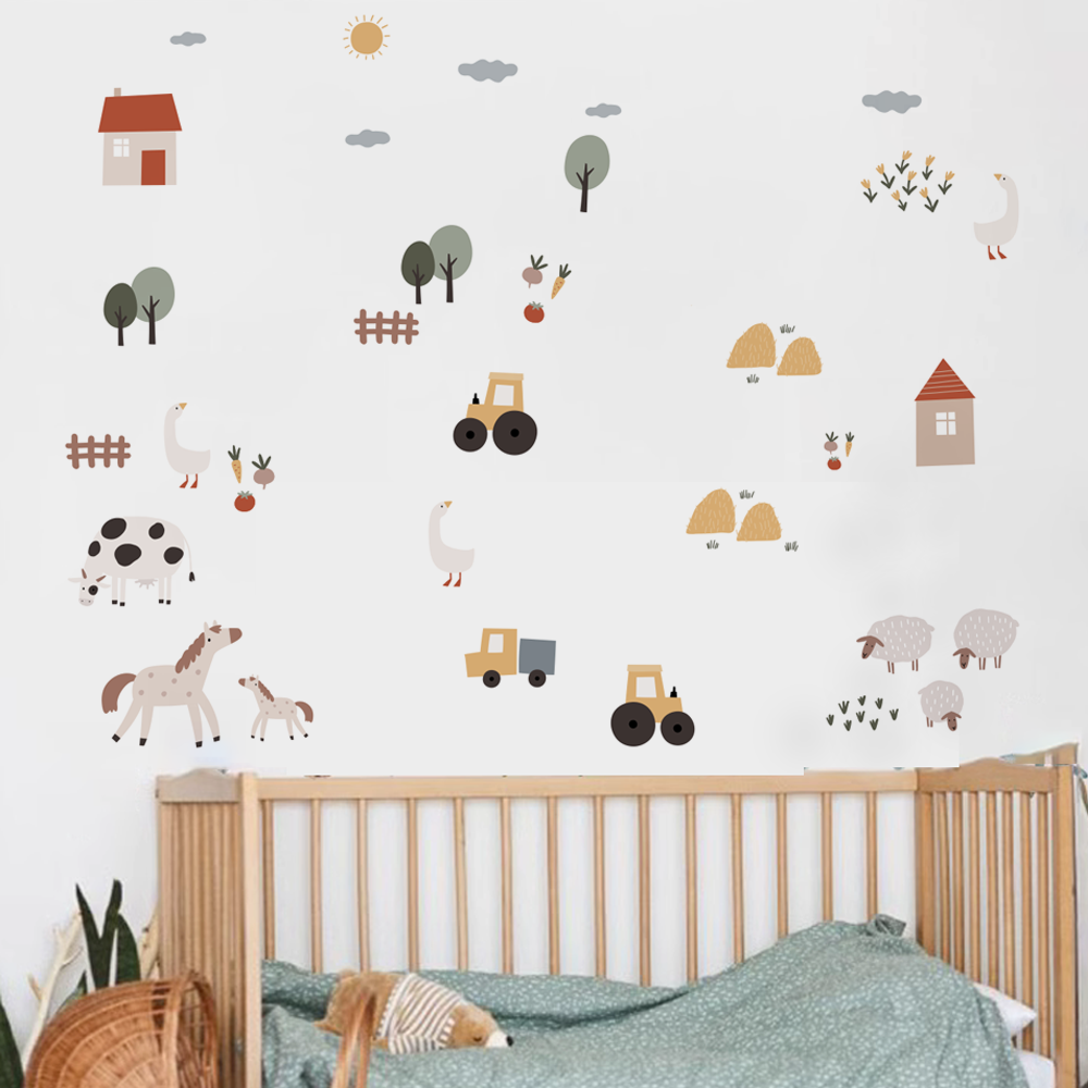 Pegatina de vinilo para pared, - Baby Nursery Package reseña y precio