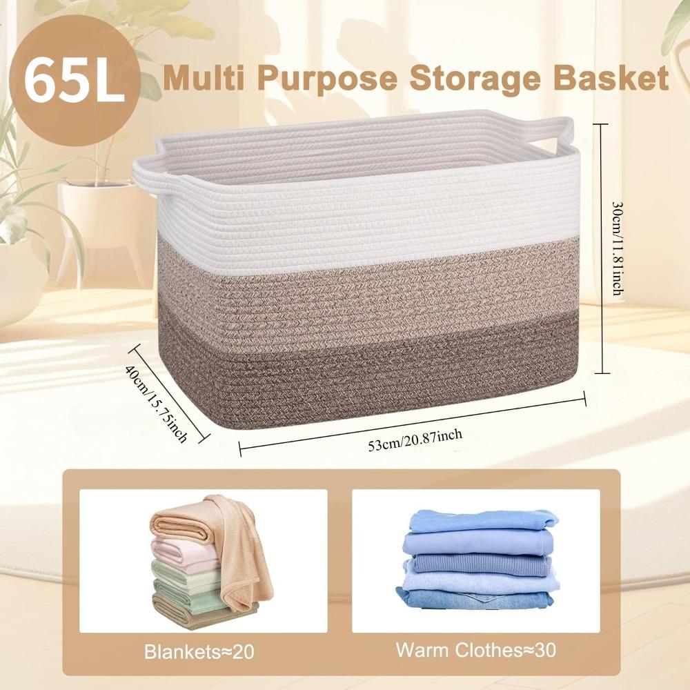 Cesta de Almacenamiento Tejida - Baby Nursery Laundry Basket reseña y precio