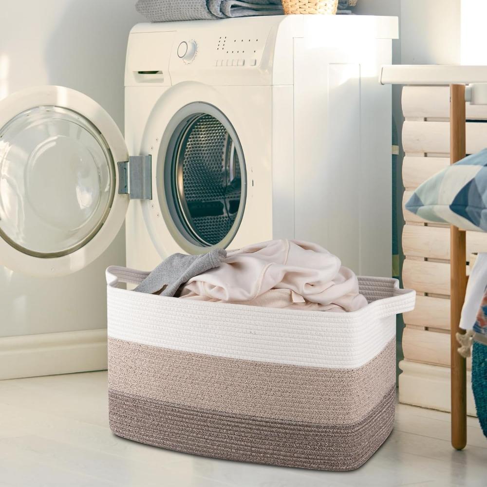 Cesta de Almacenamiento Tejida - Baby Nursery Laundry Basket reseña y precio