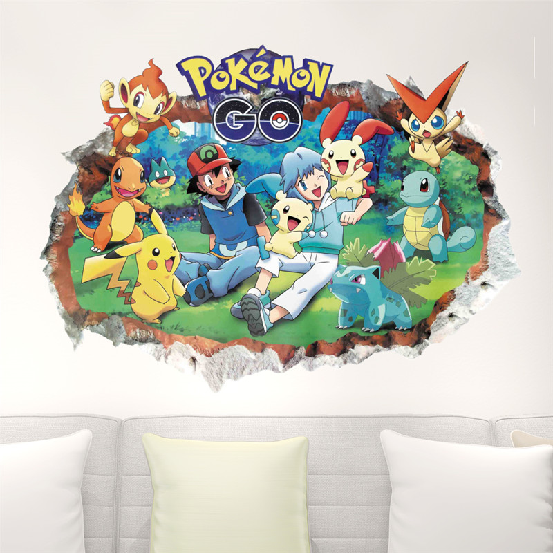 Pegatina de pared de Pokémon P - Baby Nursery Decals reseña y precio