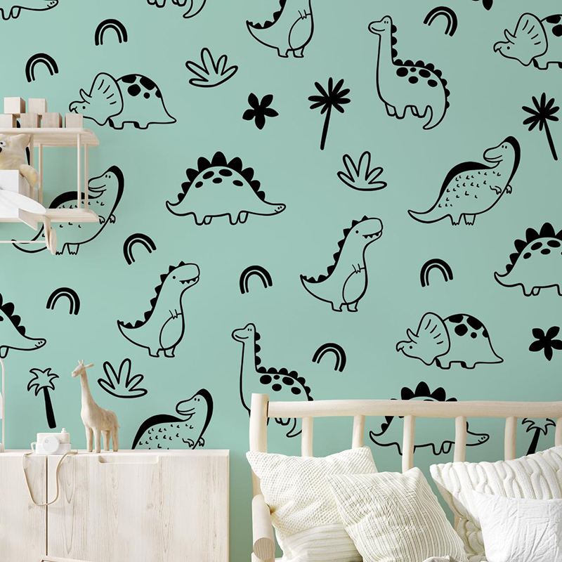 Pegatina de pared geométrica d - Baby Nursery Package reseña y precio