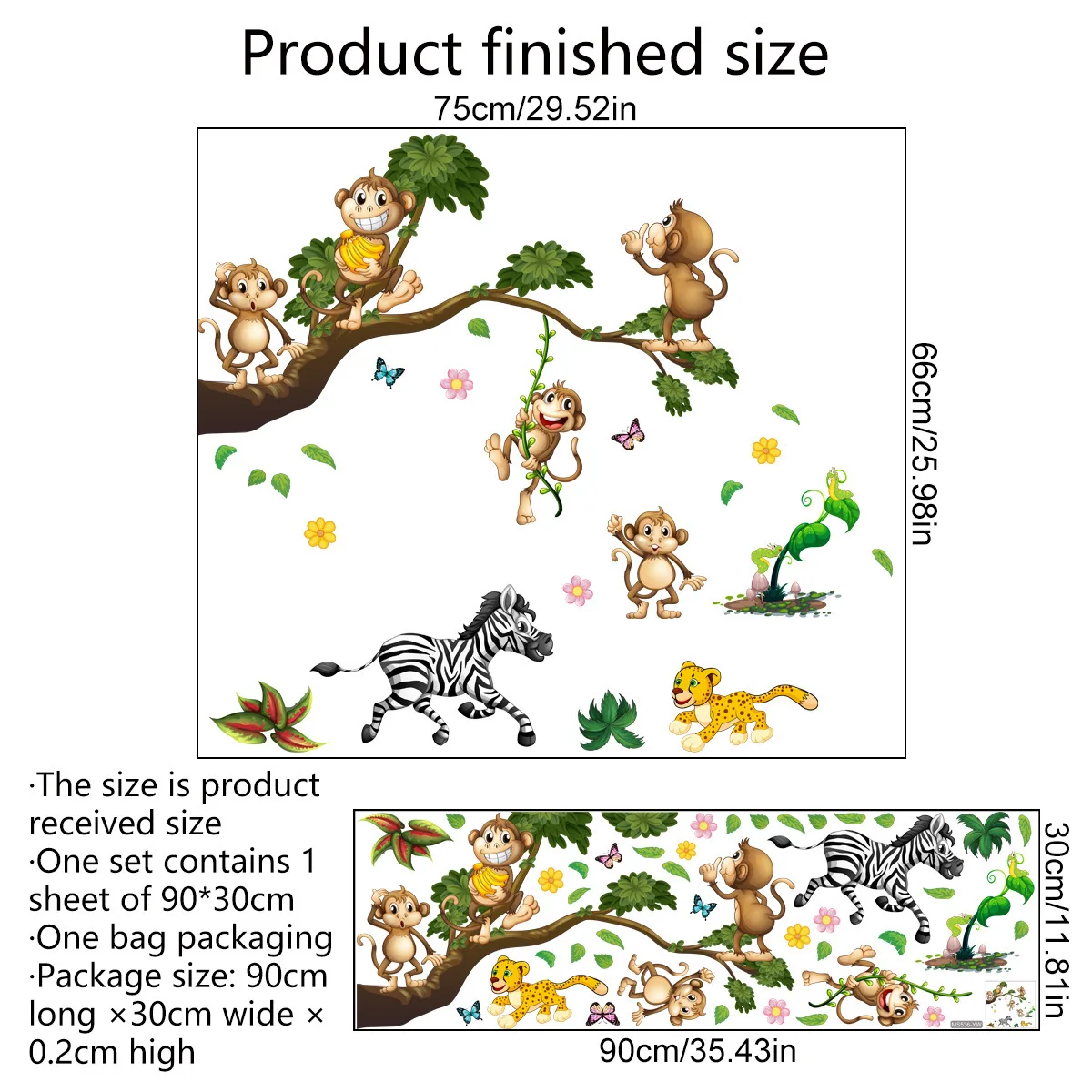 Animal del bosque León perezos - Baby Nursery Wallpaper Girl reseña y precio