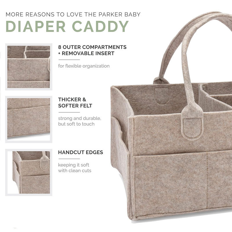 Caddy para pañales: contenedor - Baby Nursery Basket reseña y precio