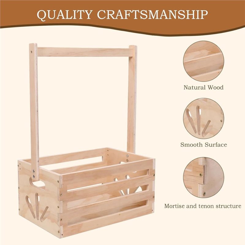 Cesta de regalo de madera para - Baby Nursery Basket reseña y precio