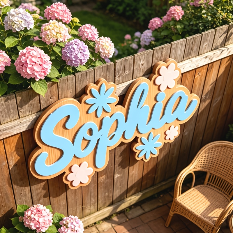 Letrero Personalizado con Nomb - Baby Nursery Name Sign reseña y precio