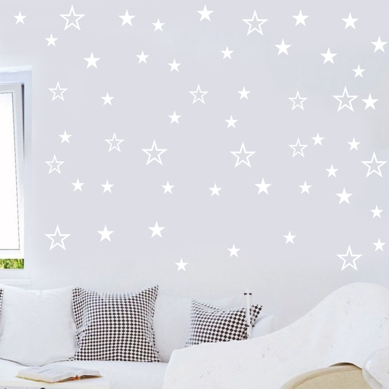Pegatina de pared de estrellas - Baby Nursery Decals reseña y precio