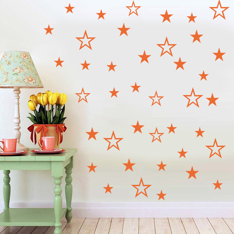 Pegatina de pared de estrellas - Baby Nursery Decals reseña y precio