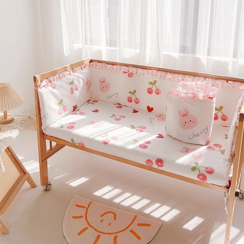 Juego de cama para cuna de 5 u - Baby Nursery Animal Prints reseña y precio