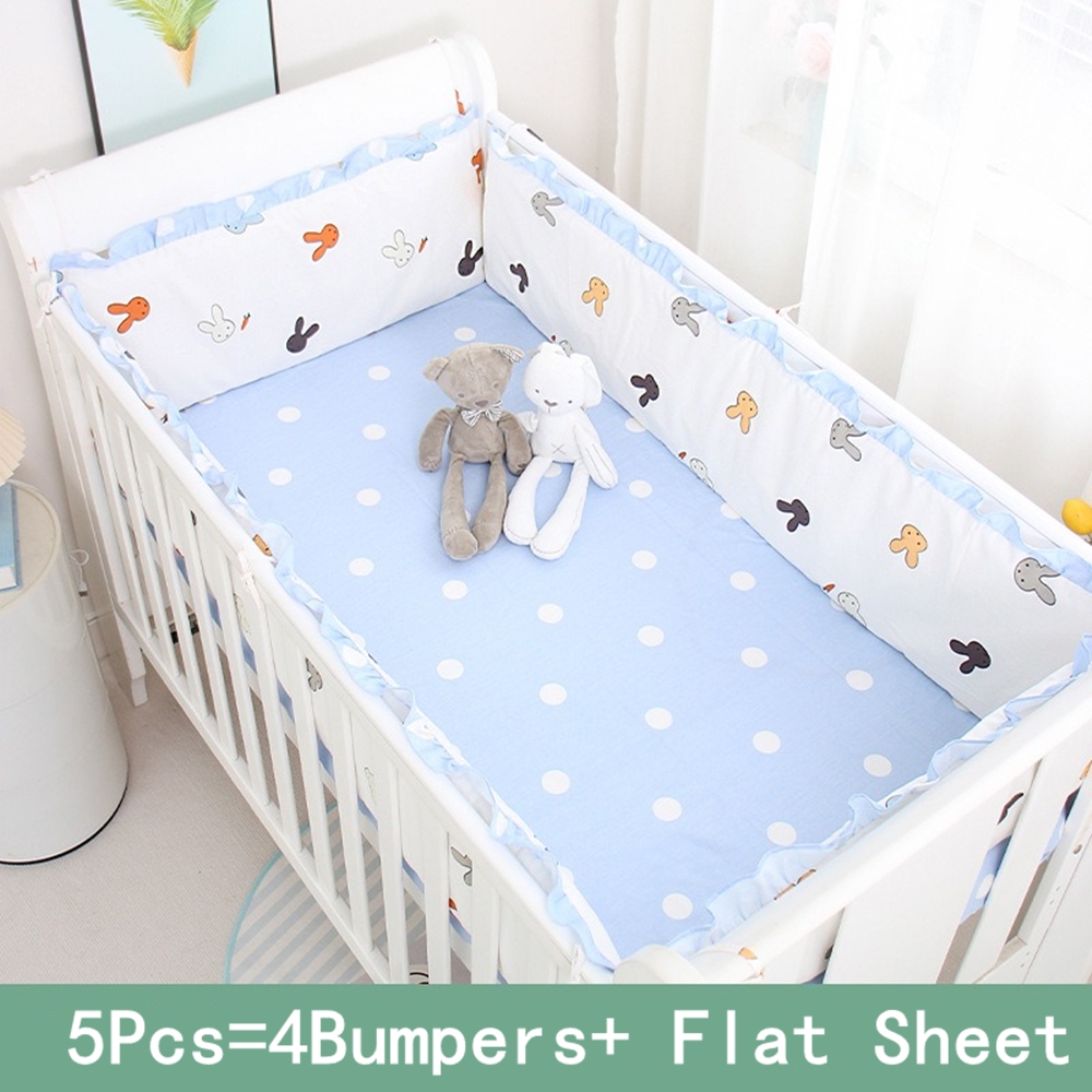 Juego de cama para cuna de 5 u - Baby Nursery Animal Prints reseña y precio