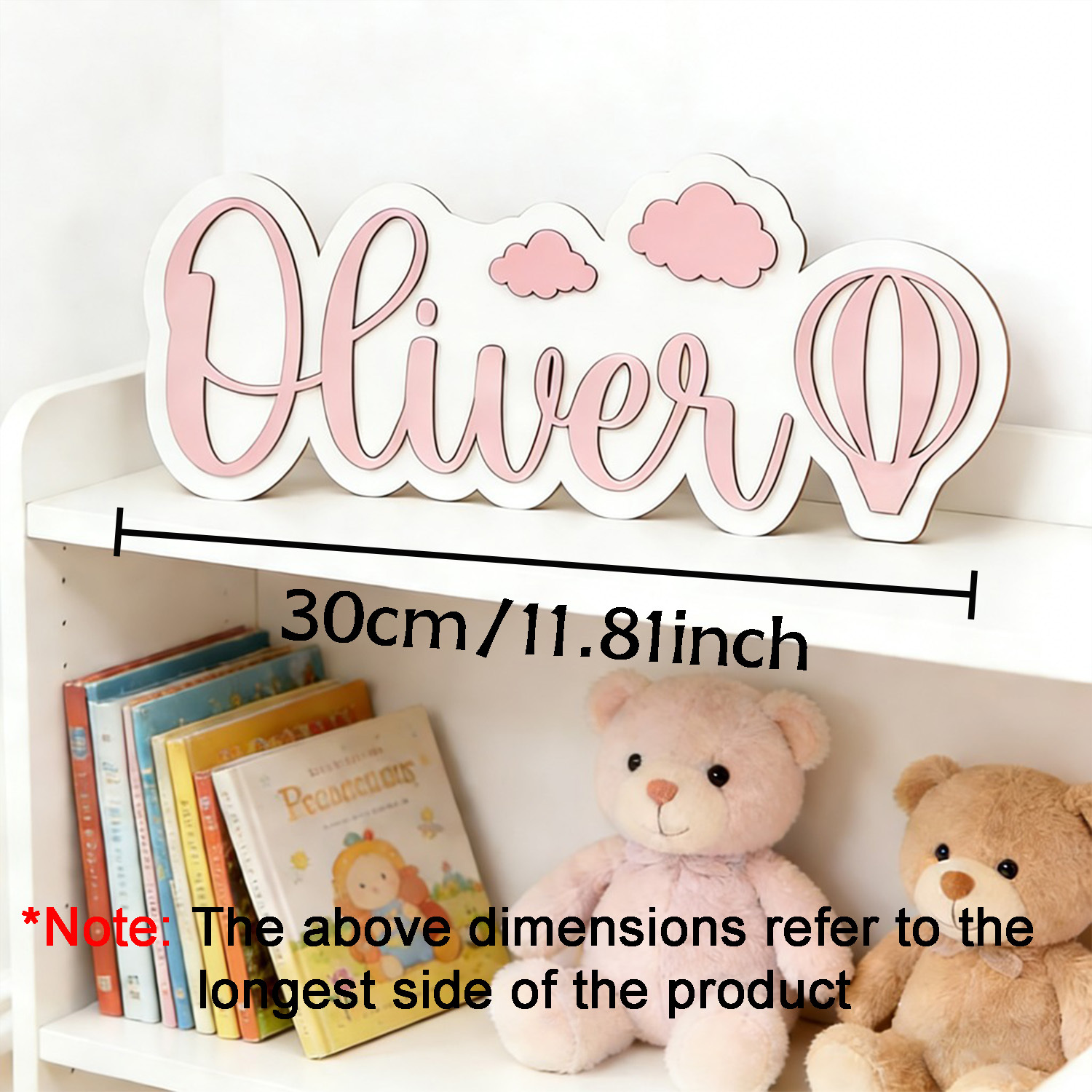 Letrero Personalizado para Hab - Baby Nursery Name Sign reseña y precio