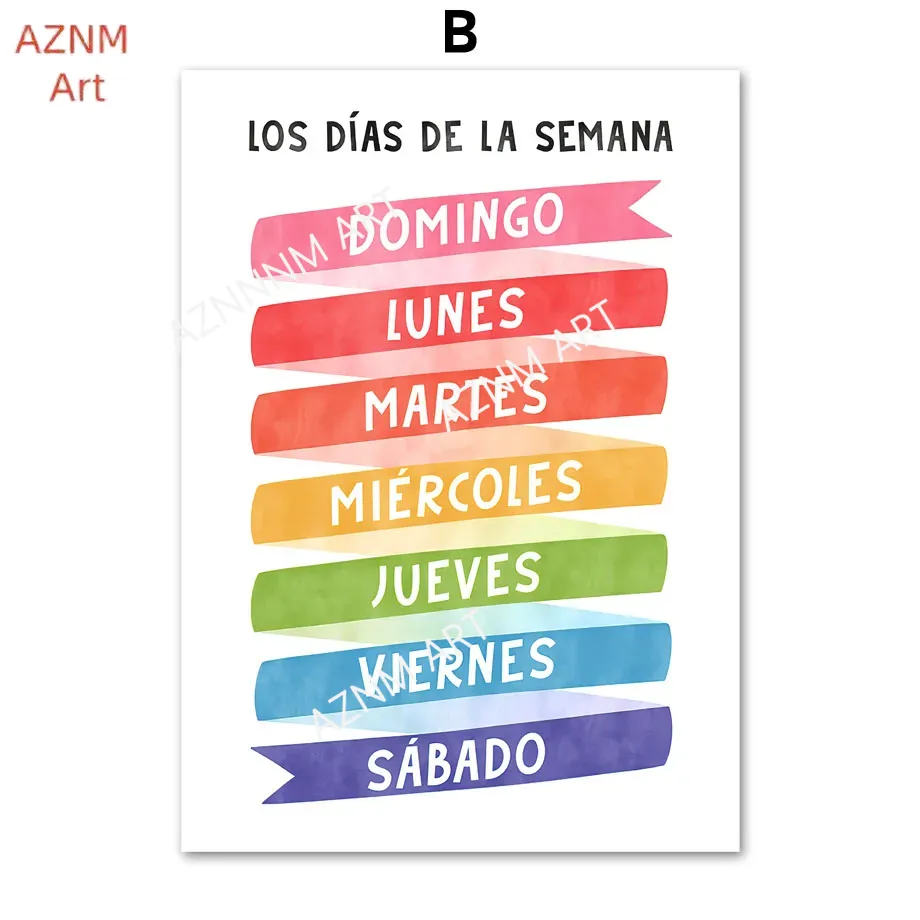 1 unidad de alfabeto español e - Baby Nursery In Spanish reseña y precio