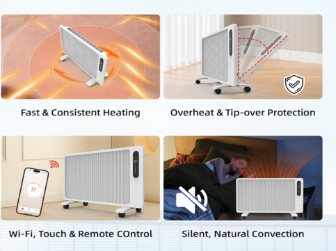 Calentador Eléctrico Radiante  - Baby Nursery reseña y precio